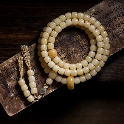 Handmade Tibetan Mala Beads Bracelet for Meditation & Healing