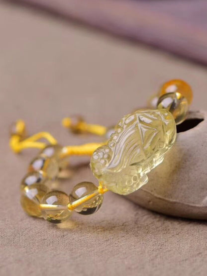 Fortune Amplified Talisman Pixi Citrine Bracelet