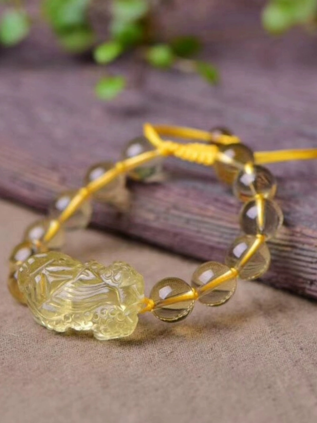 Fortune Amplified Talisman Pixi Citrine Bracelet