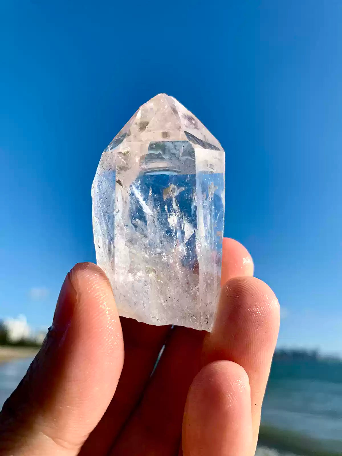Chakra Himalayan Healing Raw White Crystal