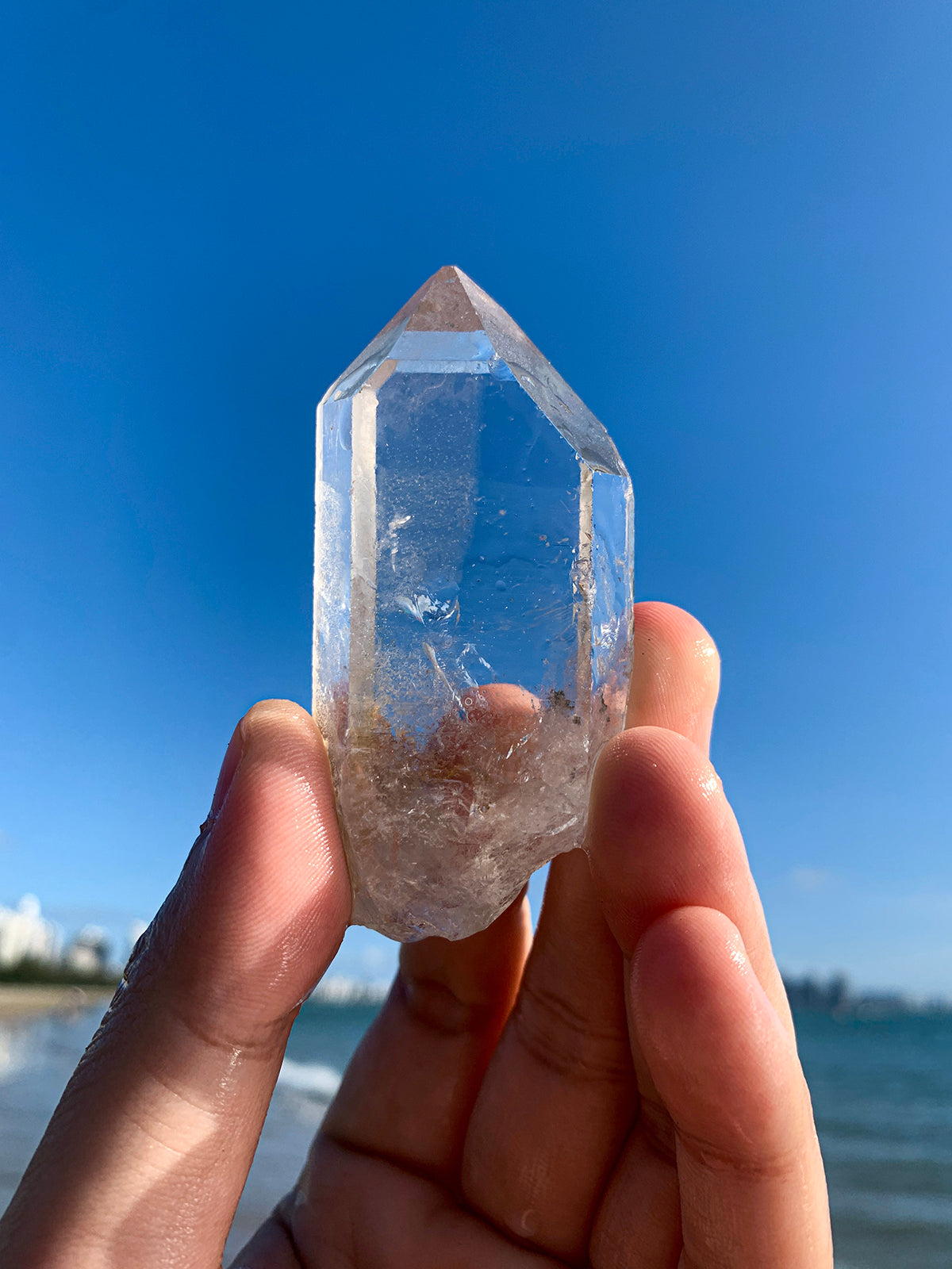 Chakra Himalayan Healing Raw White Crystal