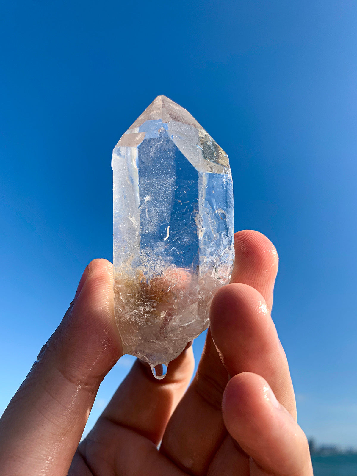 Chakra Himalayan Healing Raw White Crystal