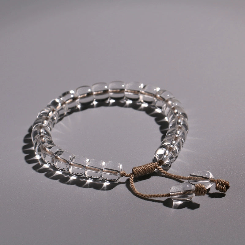 Compansion White Crystal Bracelet