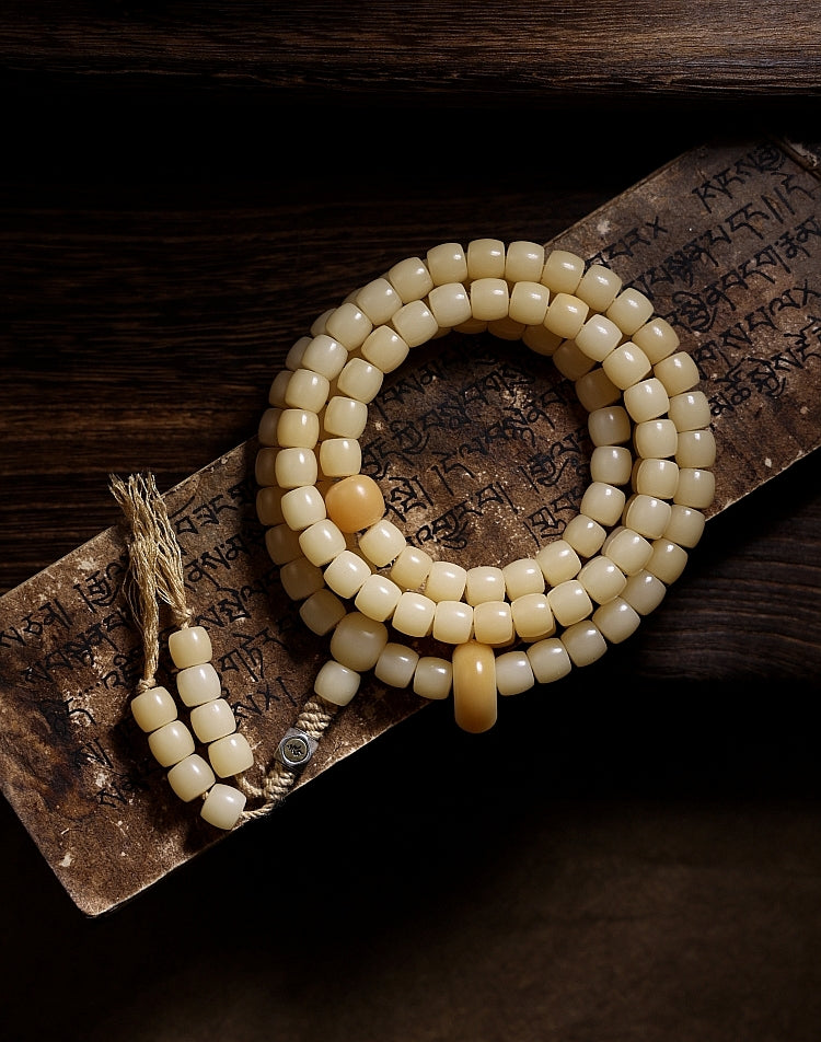 Handmade Tibetan Mala Beads Bracelet for Meditation & Healing