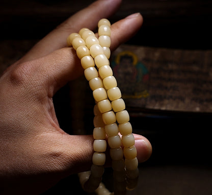 Handmade Tibetan Mala Beads Bracelet for Meditation & Healing